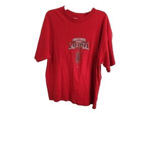 Vintage Weir's Beach 2008 Laconia Red Men's T-Shirt in XL